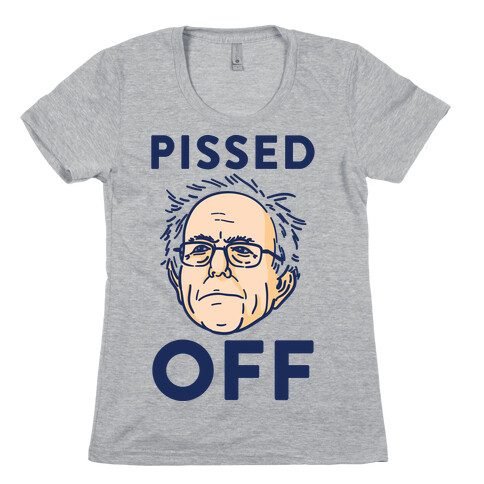 Pissed Off Bernie Womens T-Shirt