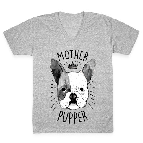 Motherpupper V-Neck Tee Shirt