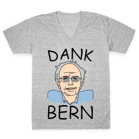 Dank Bern V-Neck Tee Shirt