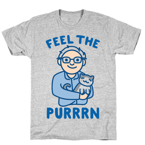 Feel The Purrrn Parody T-Shirt