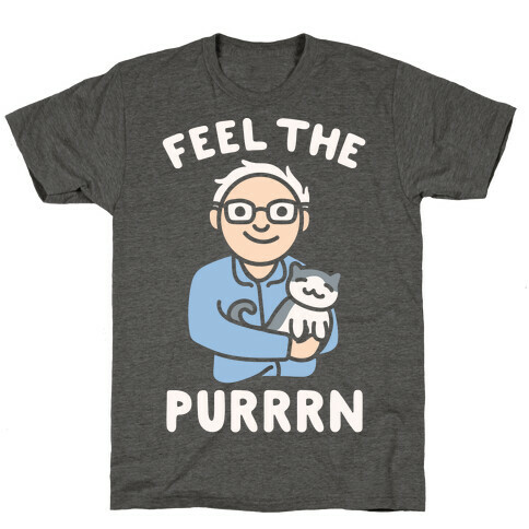 Feel The Purrrn Parody T-Shirt