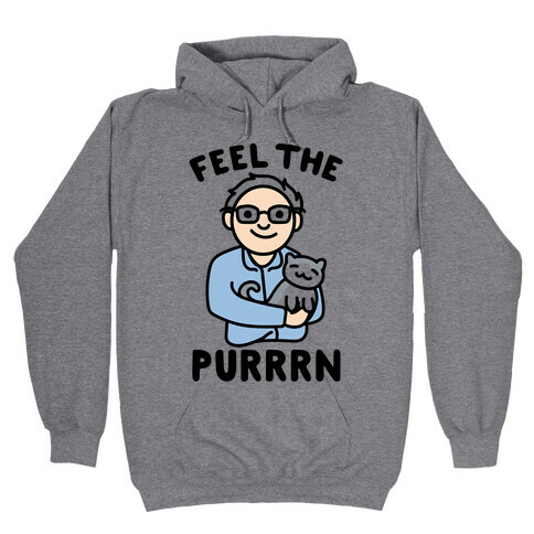 Feel The Purrrn Parody Hooded Sweatshirt