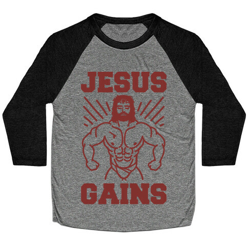 Jesus Gains Baseball Tee