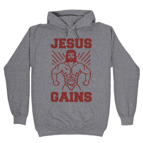 Jesus Gains Hooded Sweatshirt