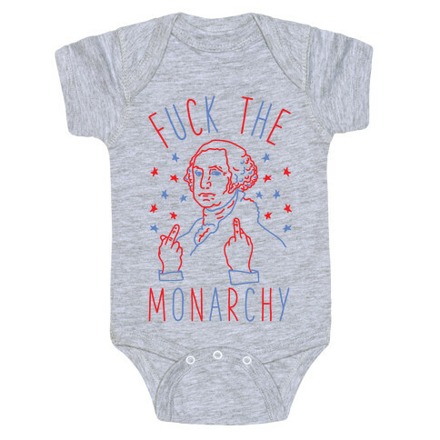 F*** The Monarchy Baby One-Piece