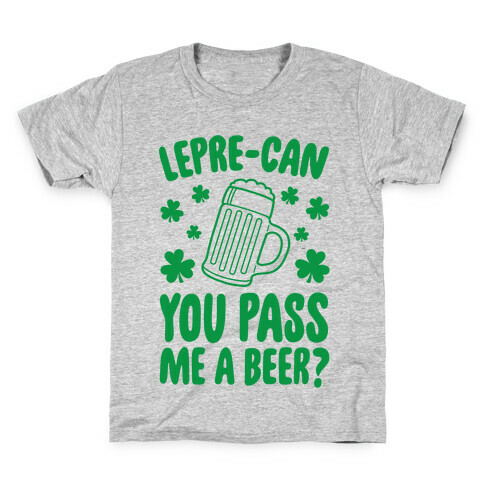 Lepre-Can You Pass Me A Beer? Kids T-Shirt