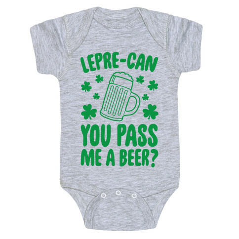 Lepre-Can You Pass Me A Beer? Baby One-Piece