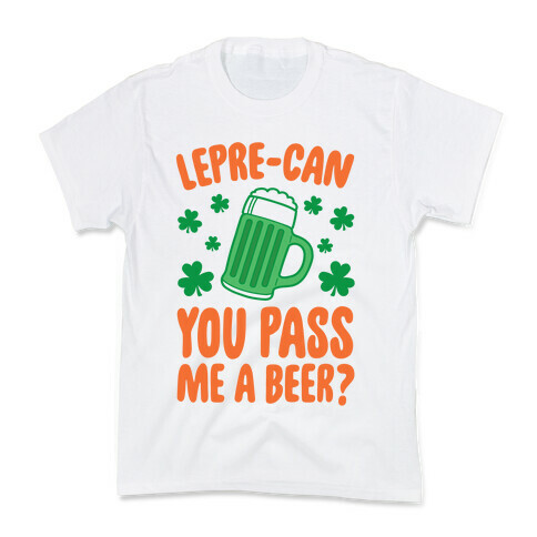 Lepre-Can You Pass Me A Beer? Kids T-Shirt