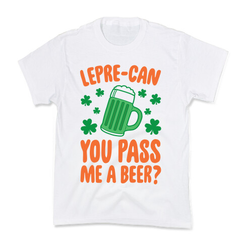 Lepre-Can You Pass Me A Beer? Kids T-Shirt
