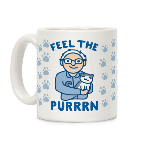 Feel The Purrrn Parody Coffee Mug