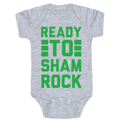 Ready To Shamrock Baby One-Piece