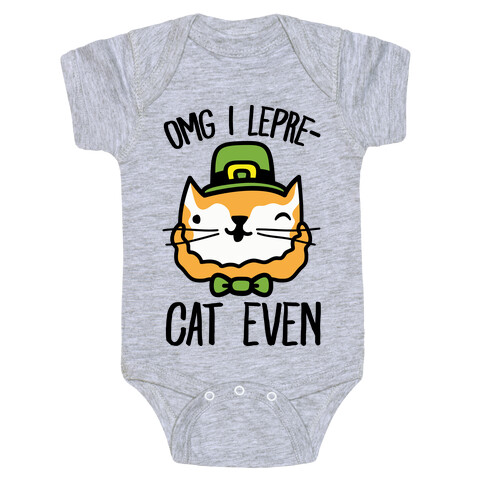 OMG I Lepre-Cat Even Baby One-Piece