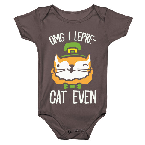 OMG I Lepre-Cat Even Baby One-Piece