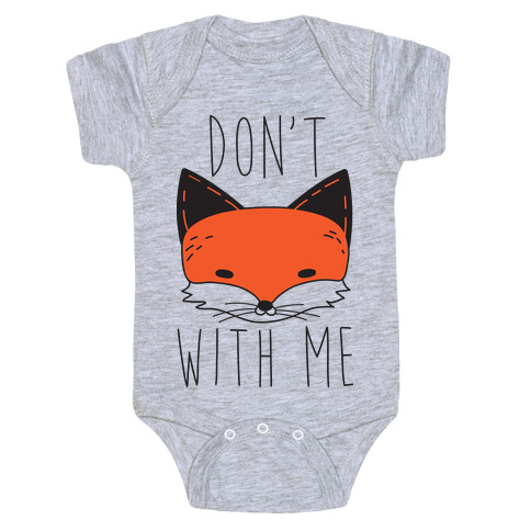 Don't Fox With Me Baby One-Piece