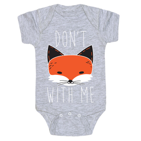 Don't Fox With Me Baby One-Piece