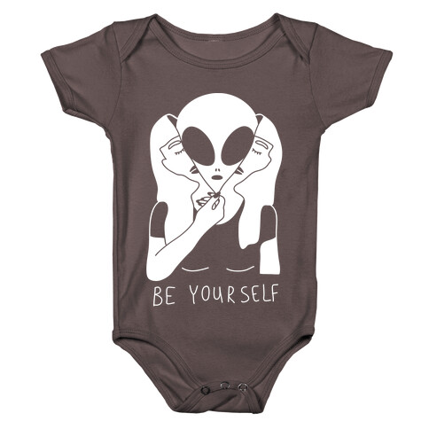 Be Yourself Alien Baby One-Piece