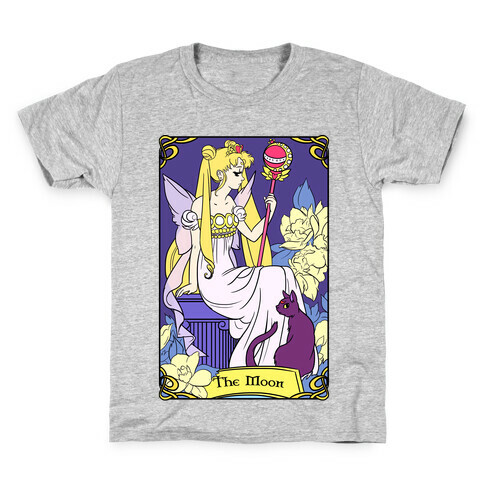 The Moon Tarot Kids T-Shirt