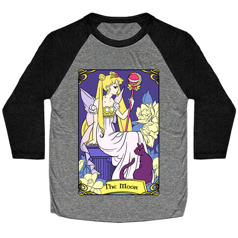 The Moon Tarot Baseball Tee