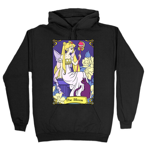 The Moon Tarot Hooded Sweatshirt