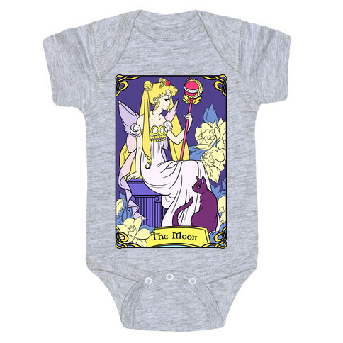 The Moon Tarot Baby One-Piece