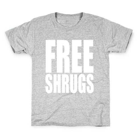 Free Shrugs Kids T-Shirt