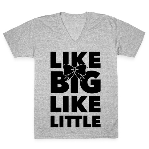 Like Big Like Little V-Neck Tee Shirt