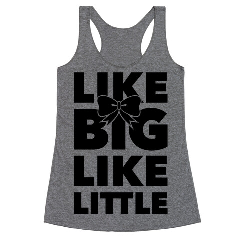 Like Big Like Little Racerback Tank Top