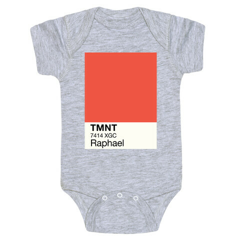 Raphael Color Swatch Parody Baby One-Piece
