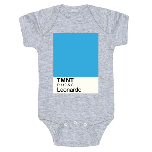 Leonardo Color Swatch Parody Baby One-Piece