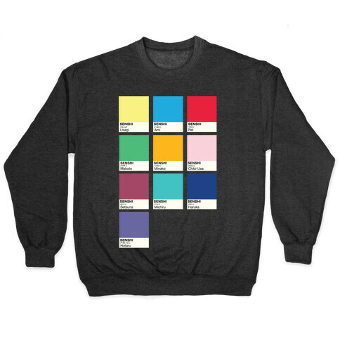 Magical Girl Color Swatch Parody Pullover