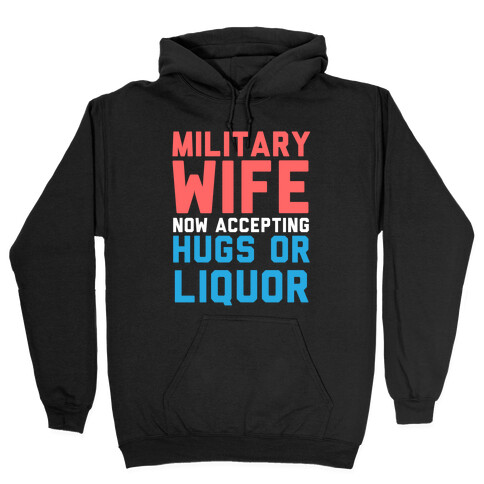 Hugs or Liquor Hooded Sweatshirt