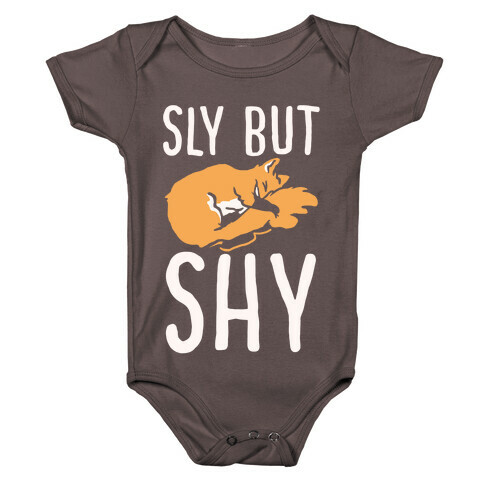 Sly But Shy  Baby One-Piece