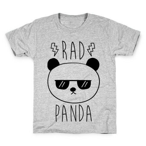 Rad Panda Kids T-Shirt