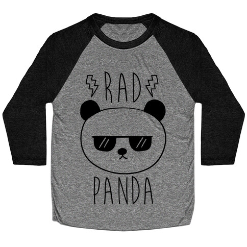 Rad Panda Baseball Tee