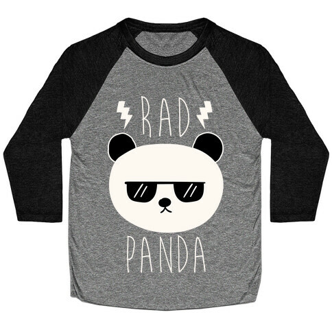 Rad Panda Baseball Tee