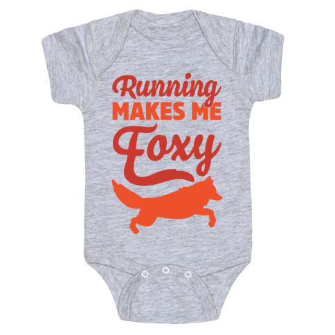 Running Makes Me Foxy Baby One-Piece