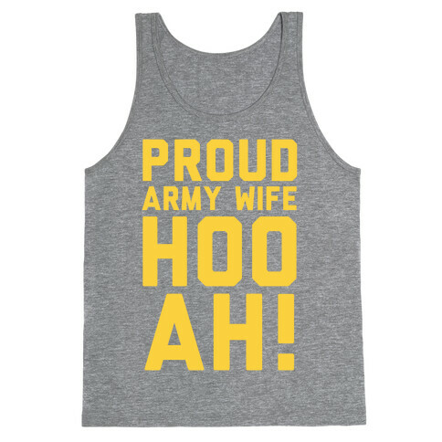 Proud Army Wife Tank Top