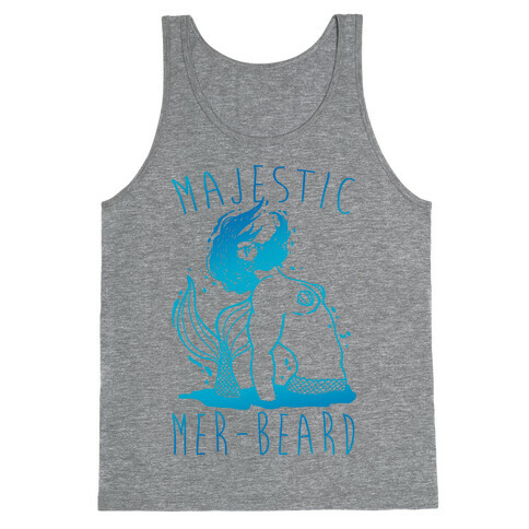 Majestic Mer-Beard Tank Top