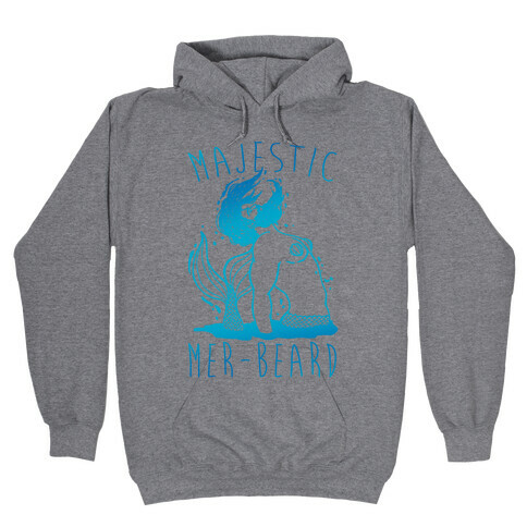 Majestic Mer-Beard Hooded Sweatshirt