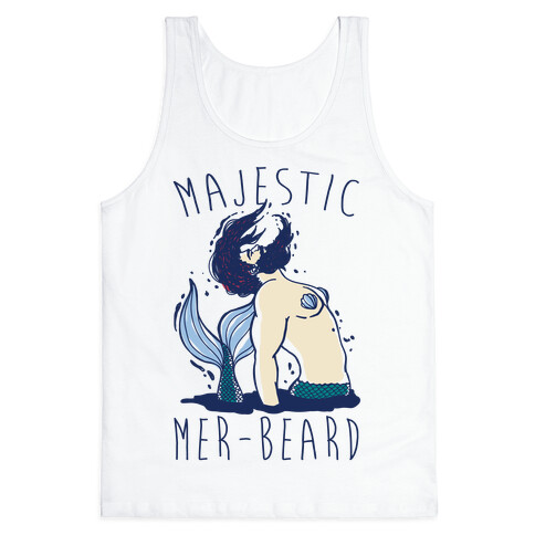 Majestic Mer-Beard Tank Top