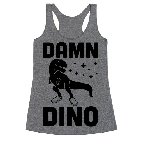 Damn Dino Racerback Tank Top