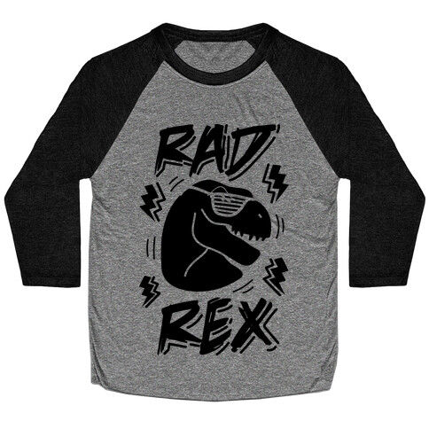 Rad Rex Baseball Tee