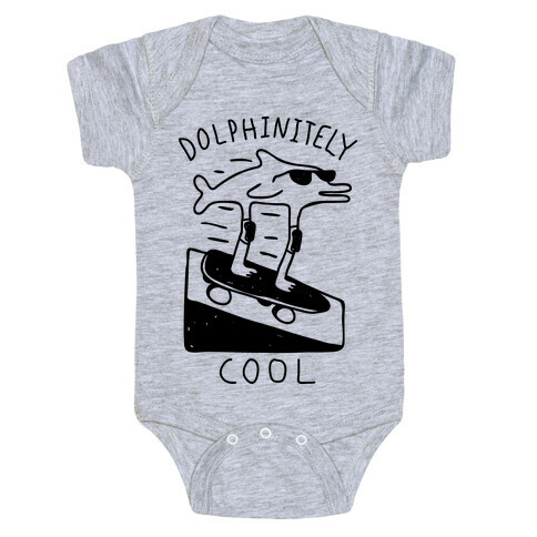 Dolphin-itely Cool Baby One-Piece