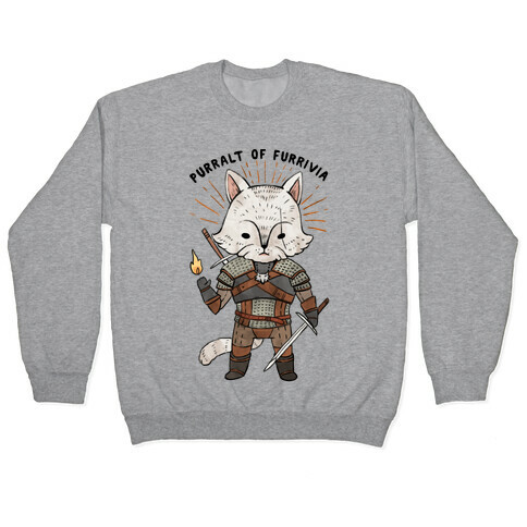 The Whisker Purralt Of Furrivia Cat Parody Pullover
