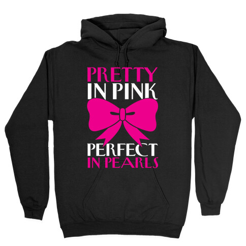 Pink And Pearls Hooded Sweatshirt