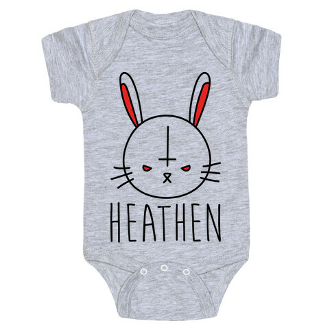 Heathen Easter Bunny Baby One-Piece