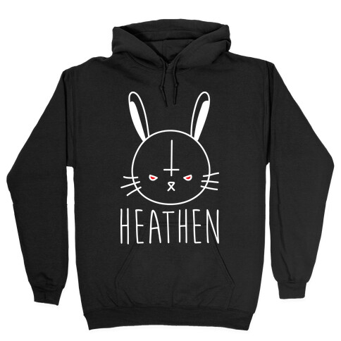 Heathen Easter Bunny Hooded Sweatshirt