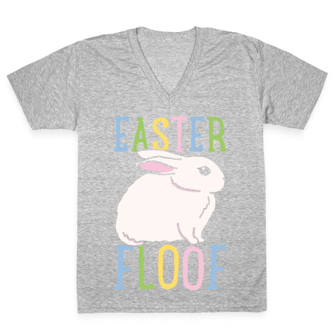 Easter Floof V-Neck Tee Shirt