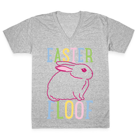 Easter Floof V-Neck Tee Shirt