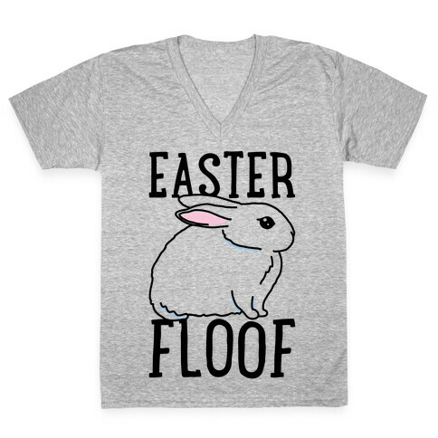 Easter Floof V-Neck Tee Shirt